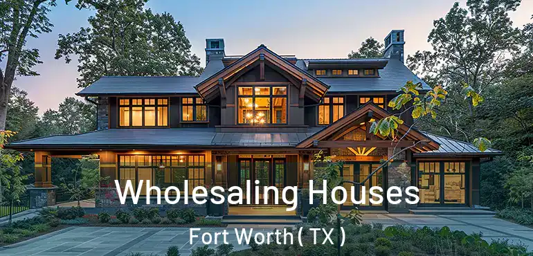  Wholesaling Houses Fort Worth ( TX )